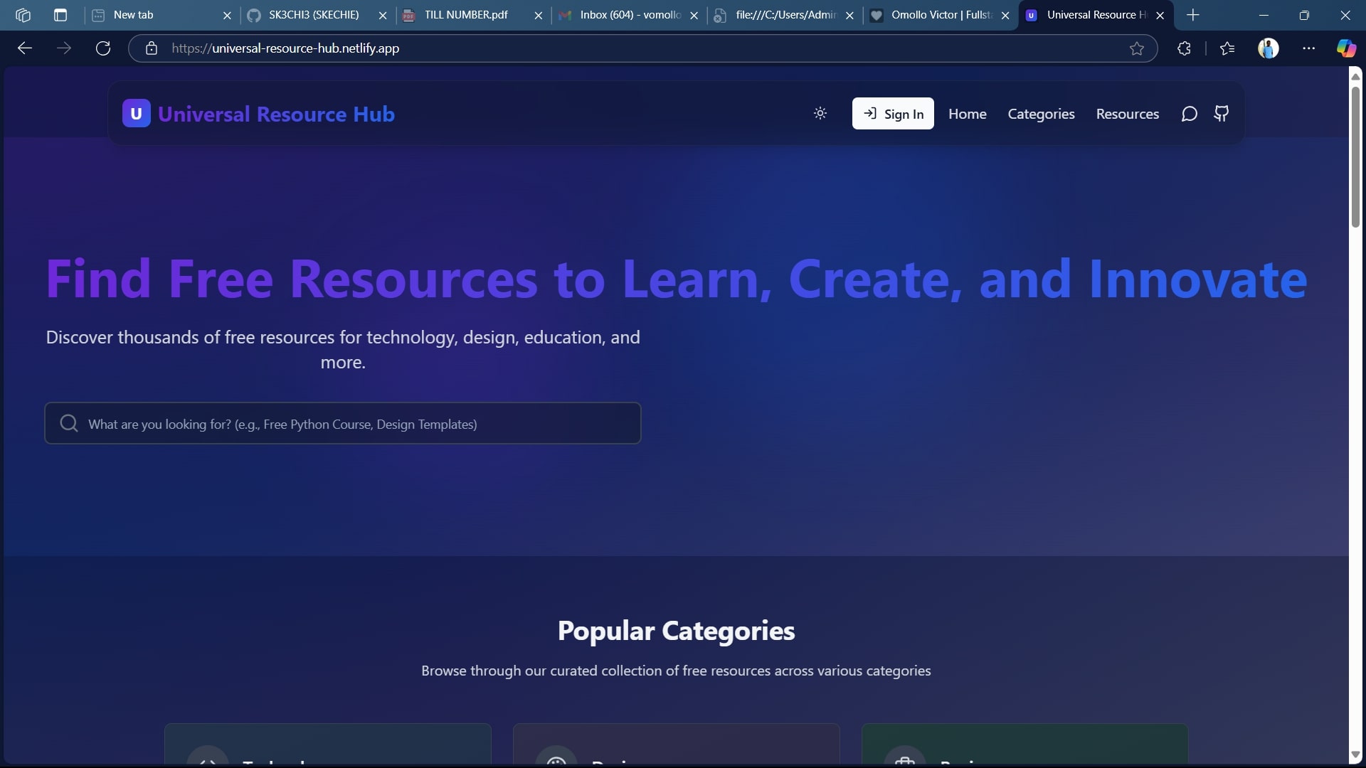MMU Digital Learning Platform